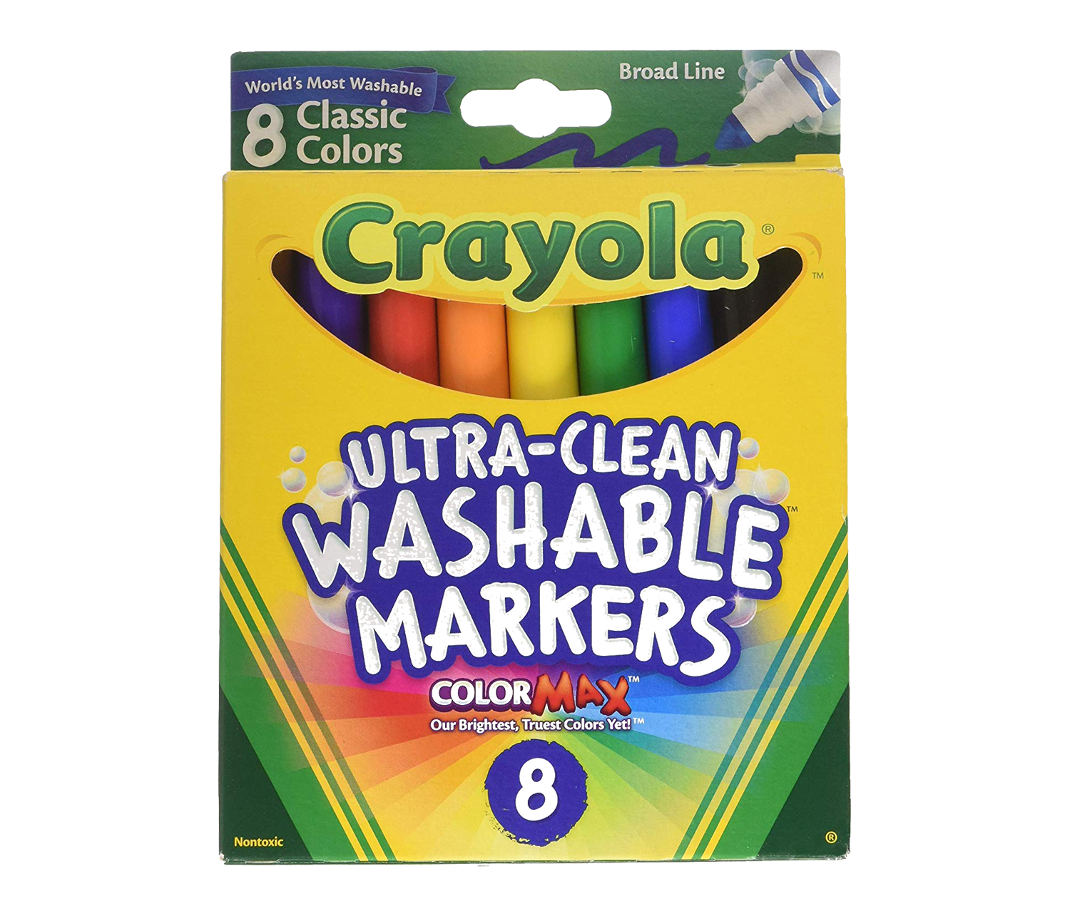 Crayola Broad Line Washable Markers - Jennie's Letters